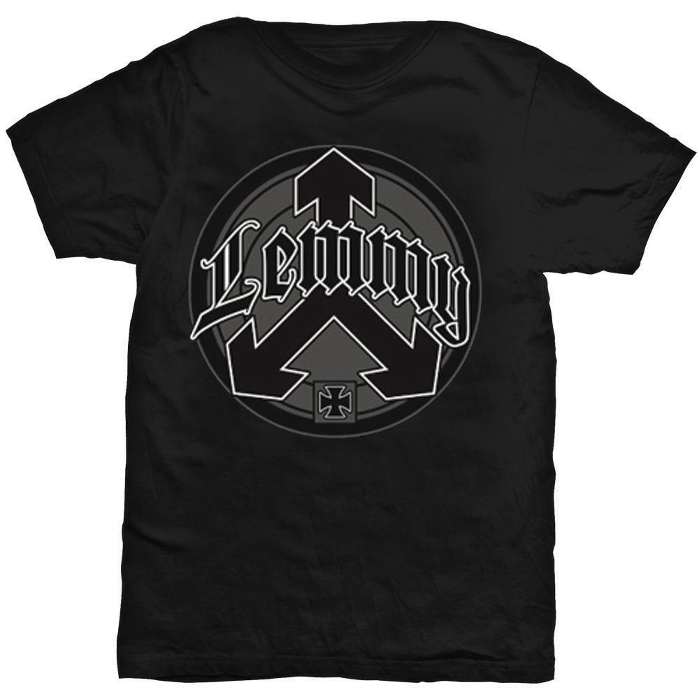 Lemmy Kilmister - Arrow Logo Heren Tshirt - Zwart